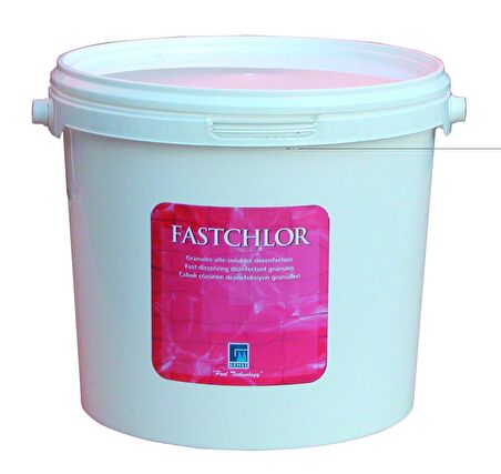 Gemaş FASTCHLOR 5 Kg %56 Aktif Toz Klor Stabilize Diklor Granül - %56 Chlorine Granular